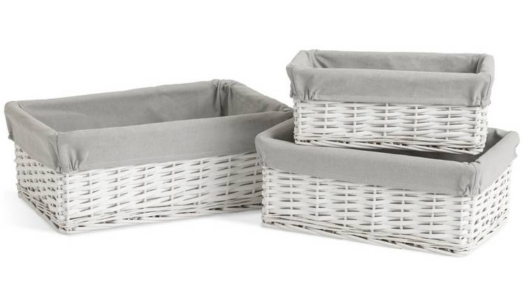Empty hamper baskets argos discount