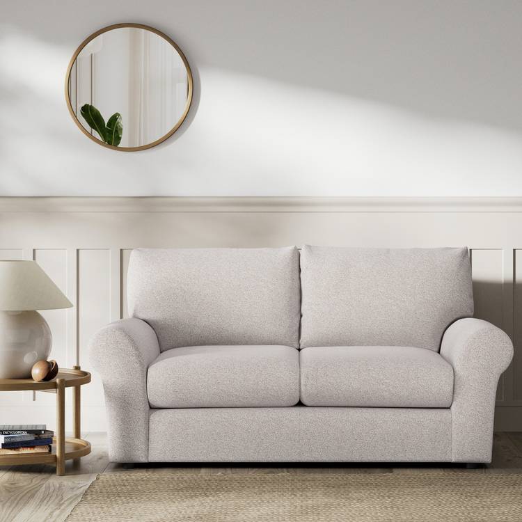 Habitat Molton Fabric 2 Seater Sofa - Natural 0