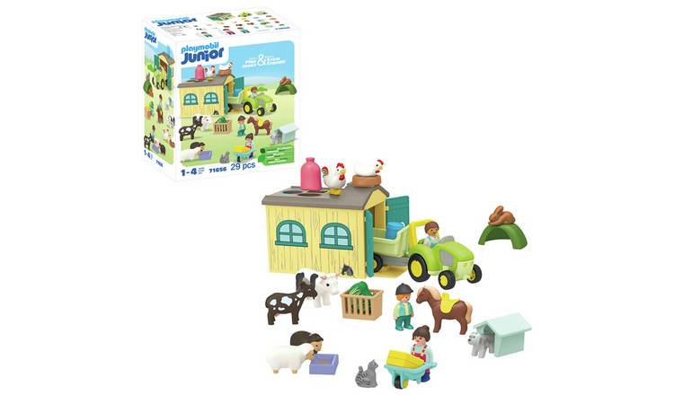 Playmobil Junior Farm Adventure With Tractor