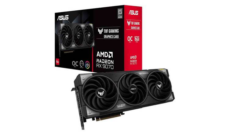 ASUS AMD Radeon RX 9070 TUF Gaming OC 16GB Graphic Card