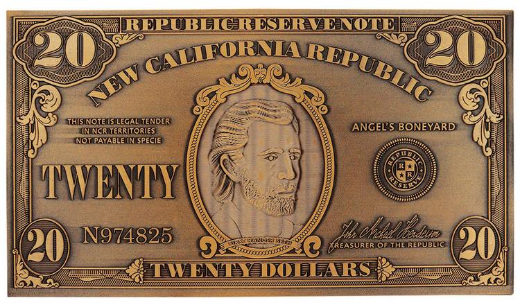 Buy Fallout New Vegas Replica NCR $20 Bill Limited Edition | PC
