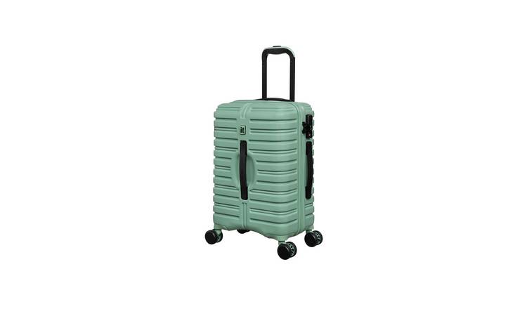 IT Luggage 8 Wheel Hard Suitcase - Green, Small