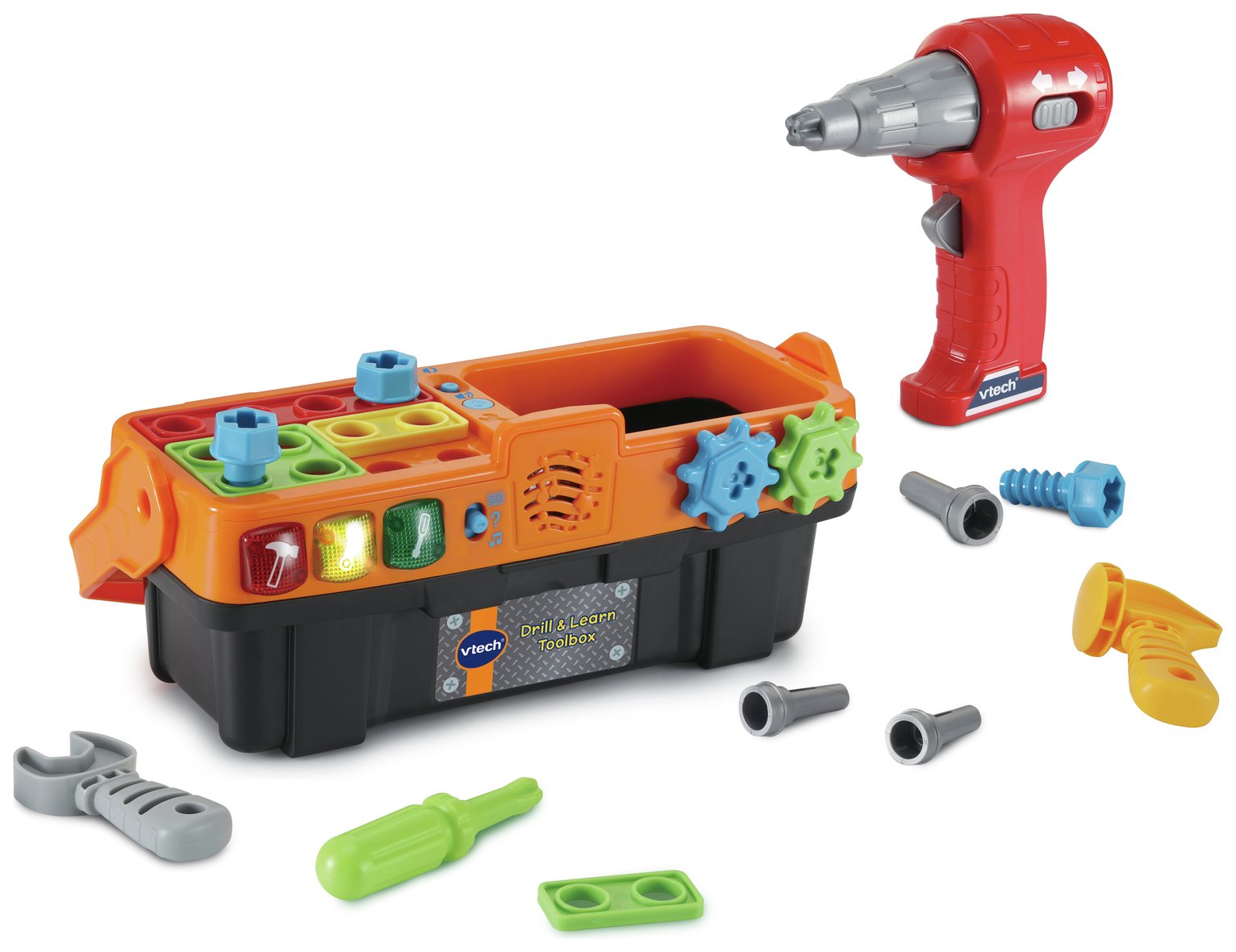 Buy Vtech Drill & Learn Toolbox | Interactive learning toys | Argos
