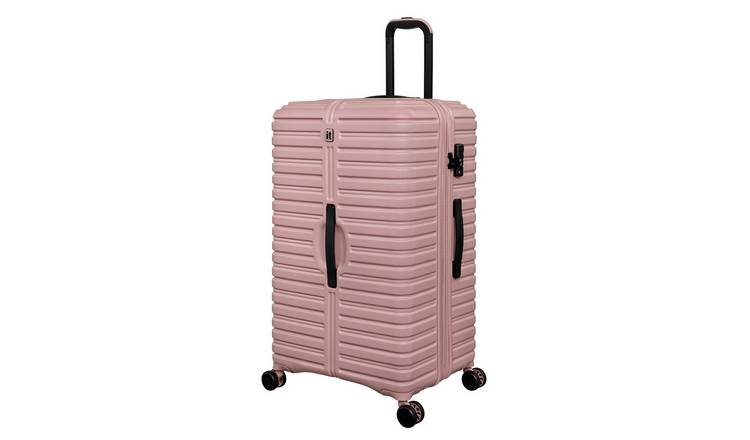 IT Luggage 8 Wheel Hard Suitcase - Pink, Large