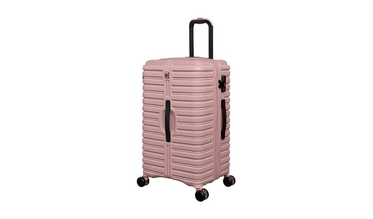 IT Luggage 8 Wheel Hard Suitcase - Pink, Medium