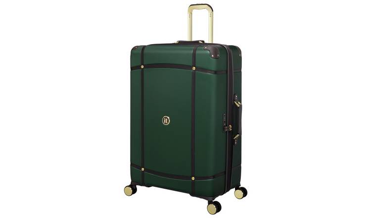 IT Luggage Expandable 8 Wheel Hard Suitcase - Large, Green