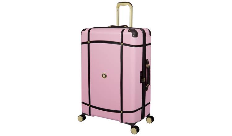 IT Luggage Expandable 8 Wheel Hard Suitcase - Large, Pink