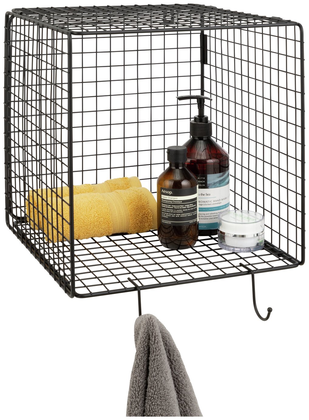 Argos Home Metal Wire Hook Cube Shelf Review