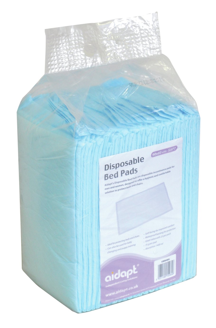 Aidapt 90 x 60 (SAP 7) Disposable Bed Pads Review