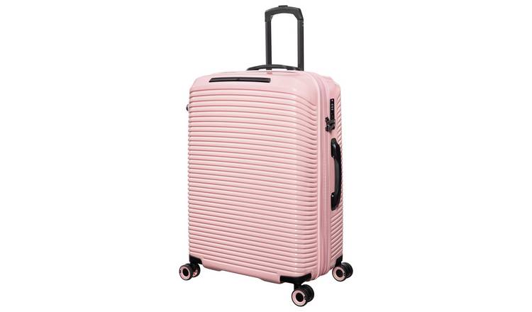 IT Luggage Expandable 8 Wheel Hard Suitcase - Medium, Gold