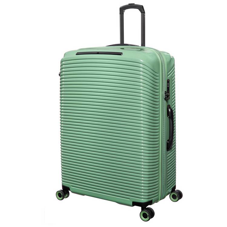 IT Luggage Expandable 8 Wheel Hard Suitcase - Large, Green 0