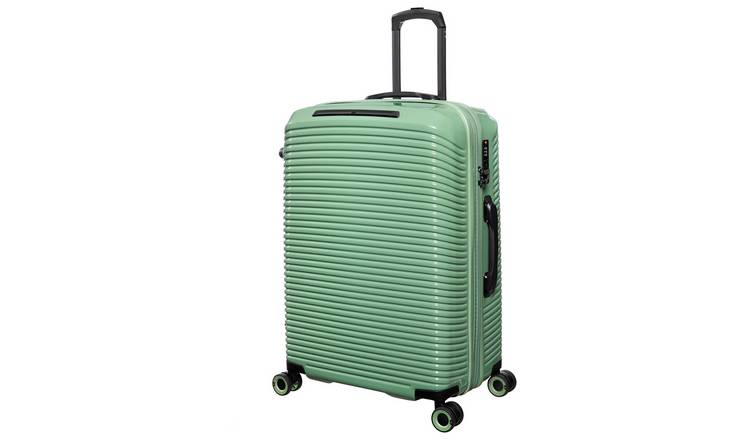 IT Luggage Expandable 8 Wheel Hard Suitcase - Medium, Green