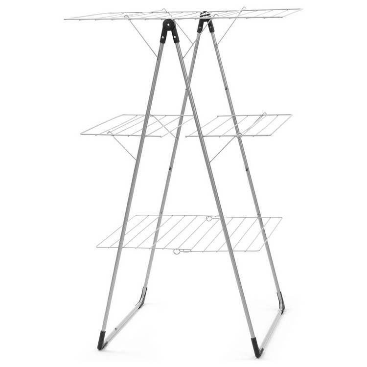 Brabantia 23m Indoor Clothes Airer - Metallic 0
