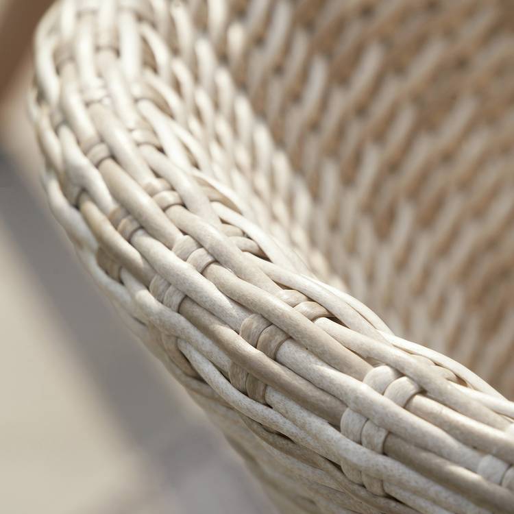 Pacific Cabon 4 Seater Rattan Effect Patio Set - Natural 0