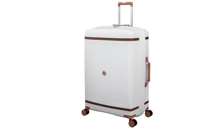 IT Luggage Expandable 8 Wheel Hard Suitcase - Large, Cream