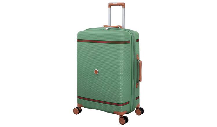 IT Luggage Expandable 8 Wheel Hard Suitcase - Medium, Green