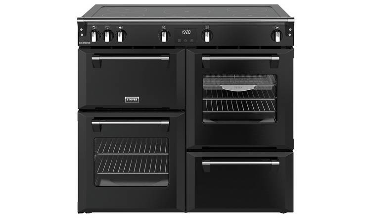 Stoves 100cm Dual Fuel Range Cooker - Black