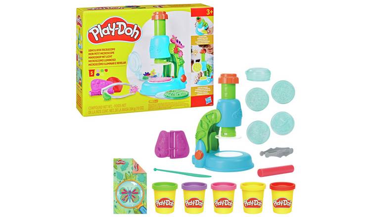 Play-Doh Wonder Glow Microscope Playset