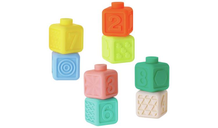 Infantino Pluggable Super Soft Cubes