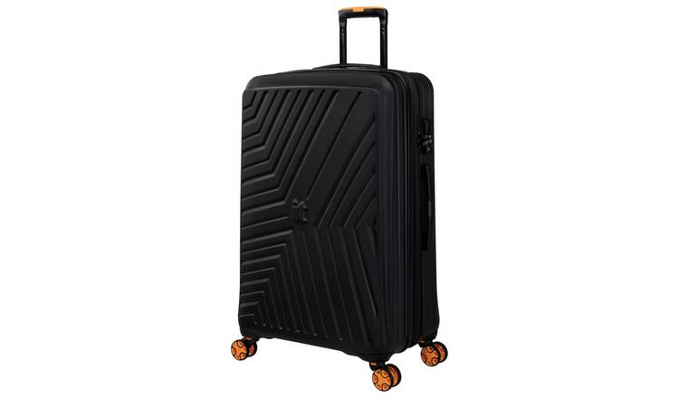 IT Luggage 8 Wheel Hard Suitcase - Large, Black