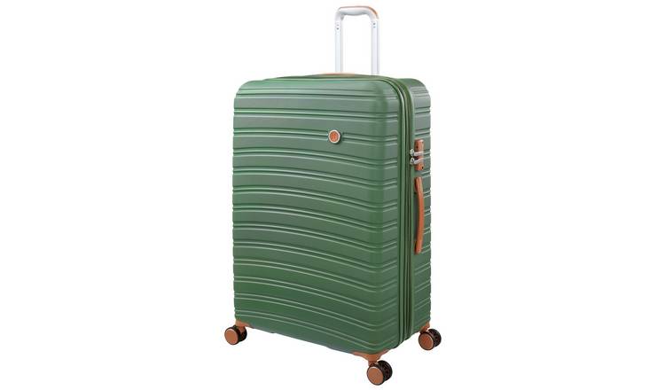 IT Luggage Expandable 8 Wheel Hard Suitcase - Large, Green