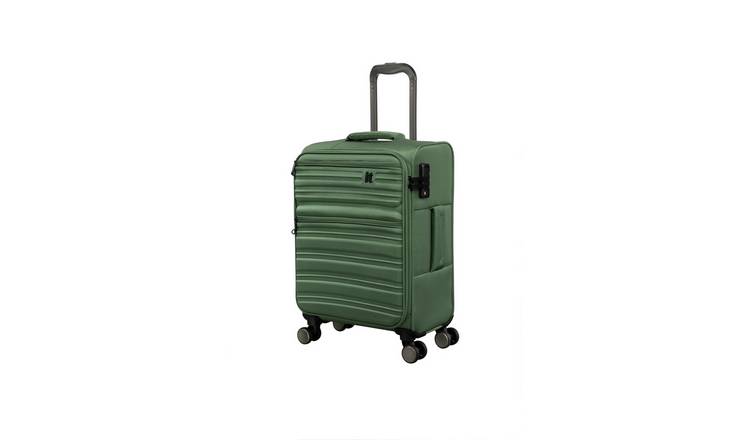 IT Luggage 8 Wheel Hard Suitcase - Green, Medium