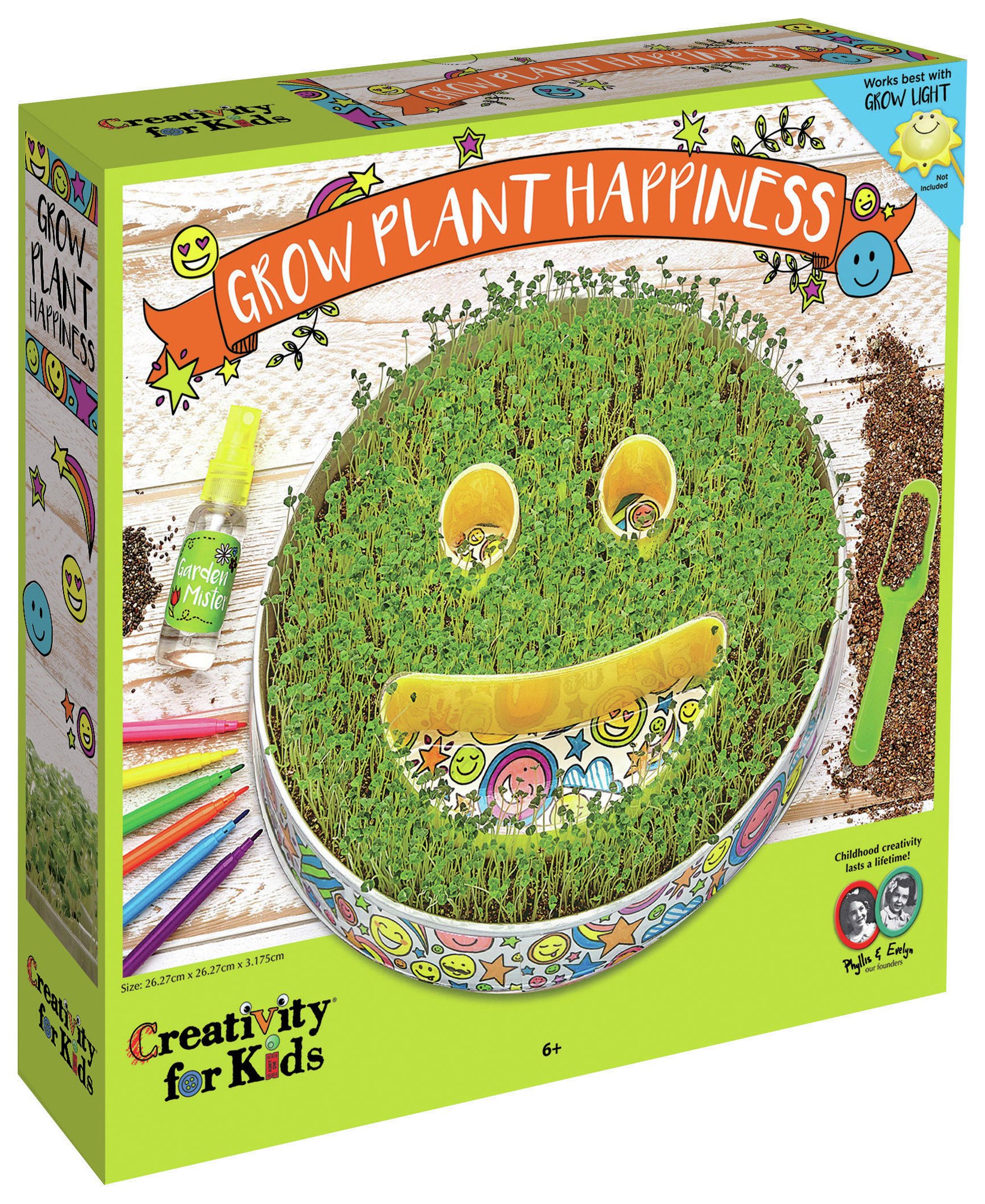 Creativity for Kids GROW Plant Happiness Set