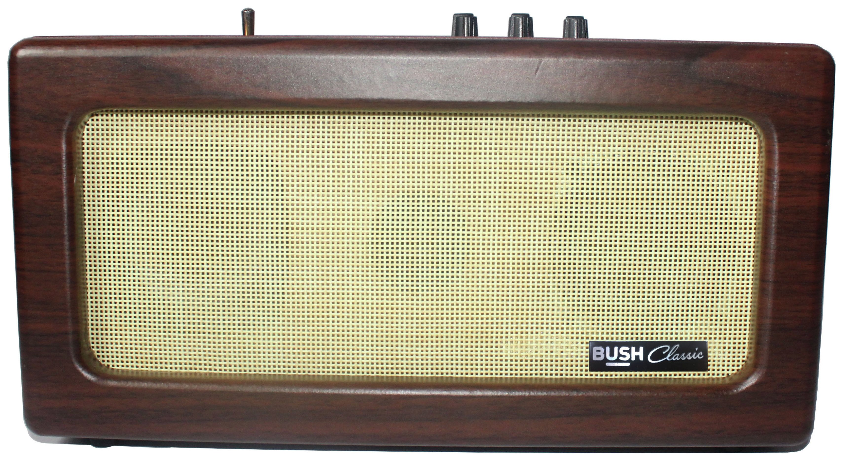 Bush Classic Retro Wireless Bluetooth Speaker - Brown