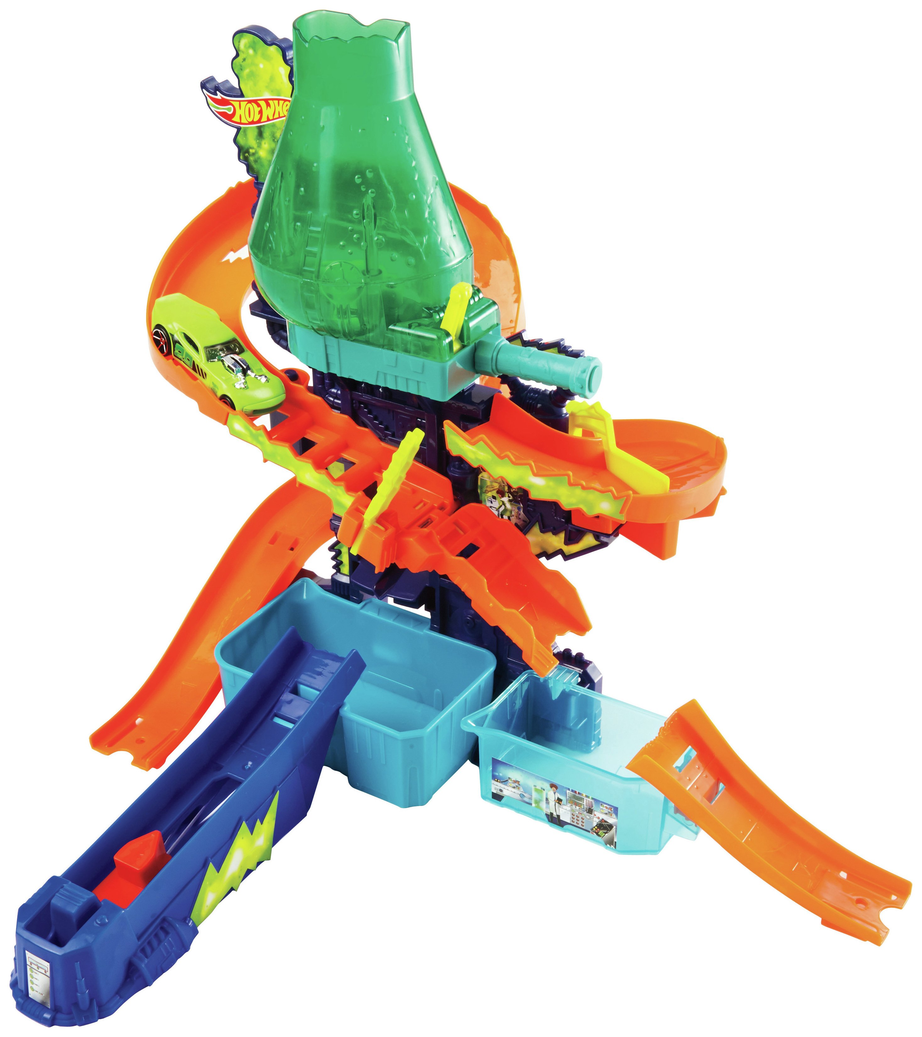 Hot Wheels Colour Shifters Colour Splash Science Lab Playset