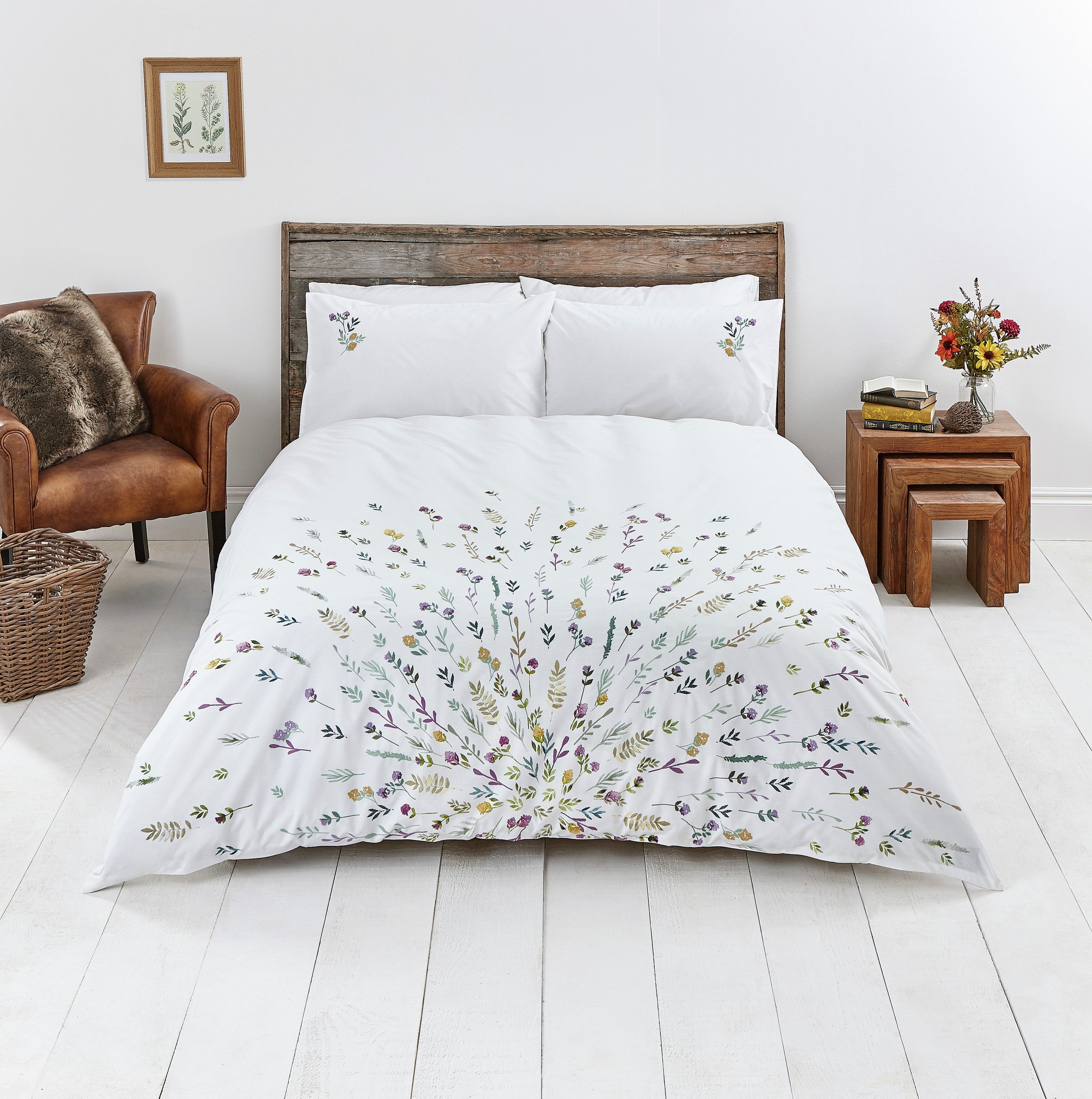 Sainsbury S Home Woodland Walk Duvet Cover Set Single 7343076