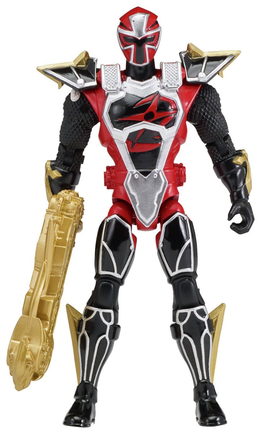 power rangers ninja steel red ranger action figure