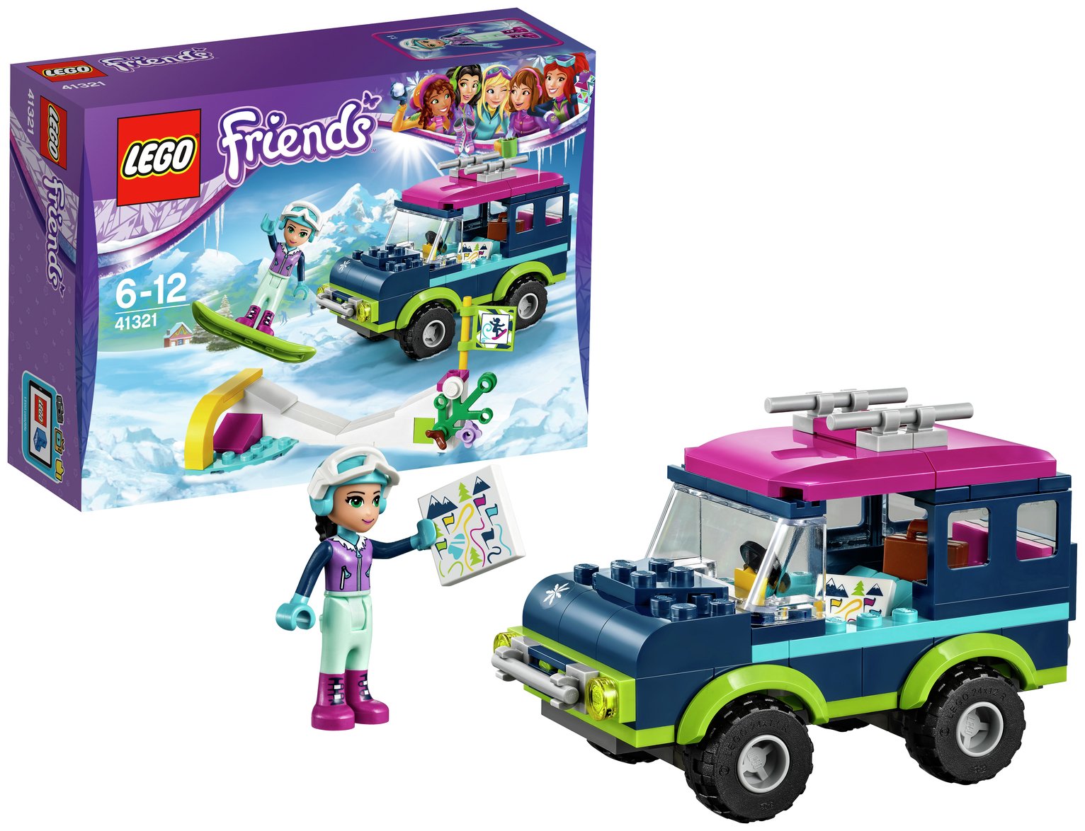 LEGO Friends Snow Resort Off Roader - 41321. Review