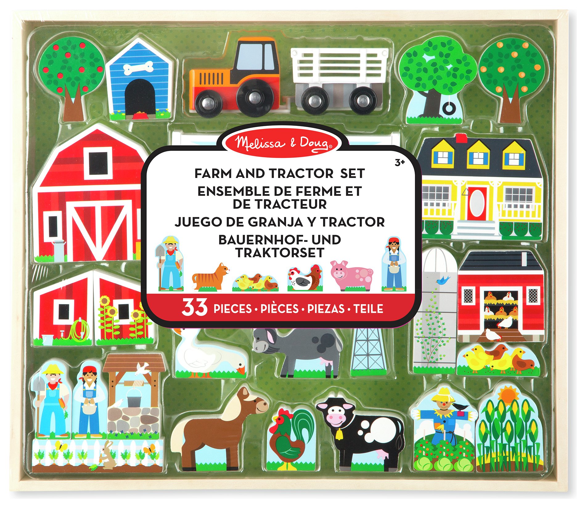 wooden farm set argos