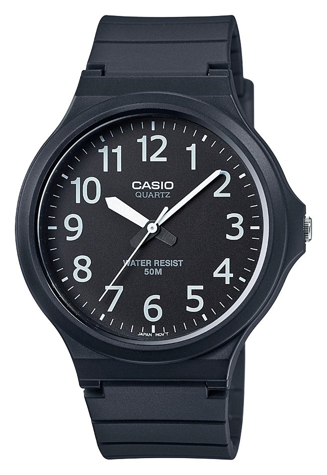 Casio Black Resin Strap Watch review