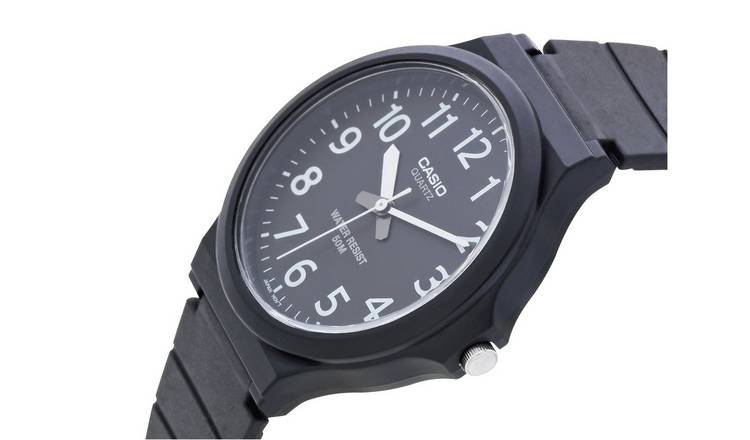 Casio black hot sale resin strap