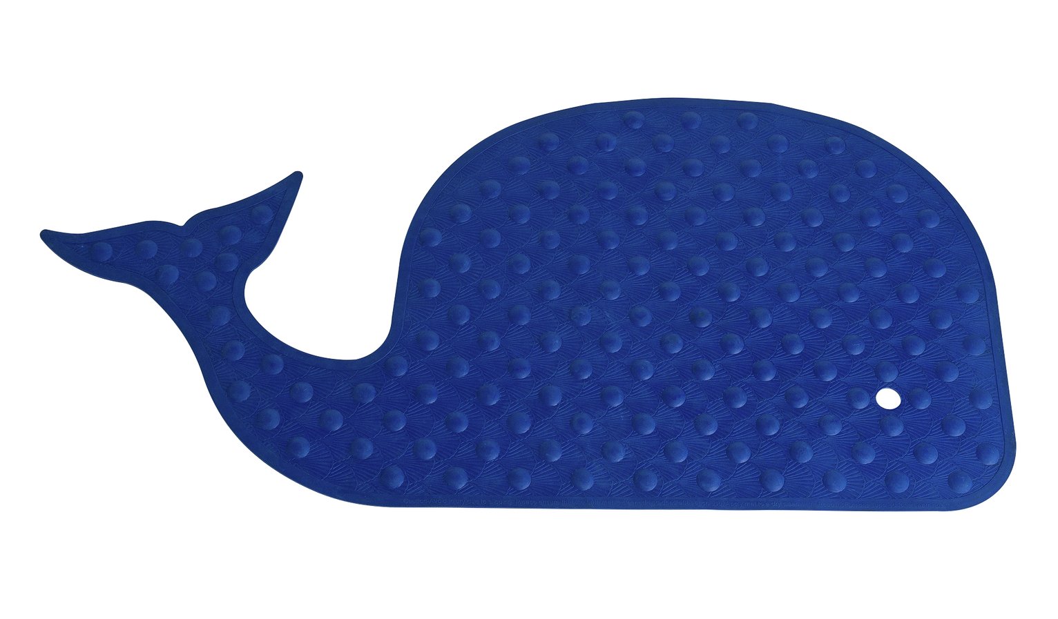 Argos Home Wally the Whale Rubber Bath Mat - Blue