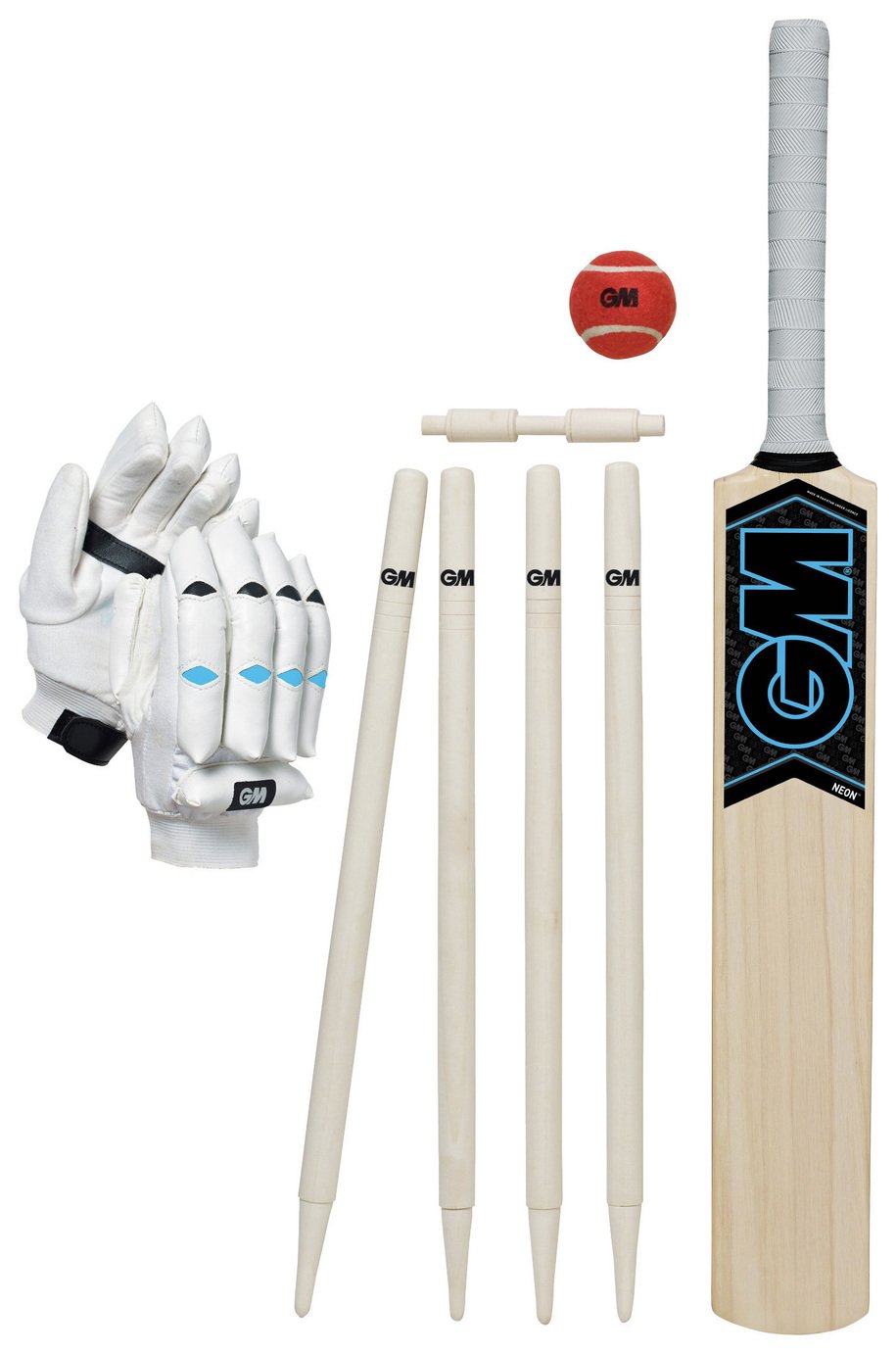 Gunn & Moore Neon Cricket Set