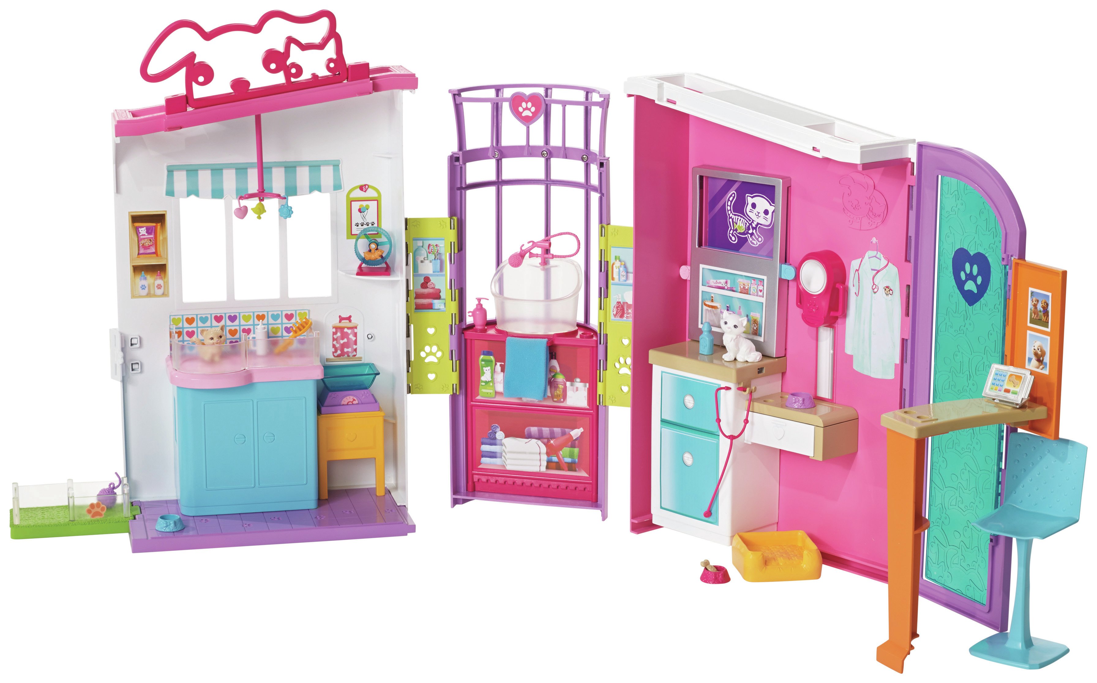 barbie pet care center argos