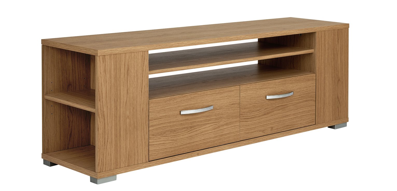 Argos Home Renzo 2 Drawer TV Unit with Side Storage