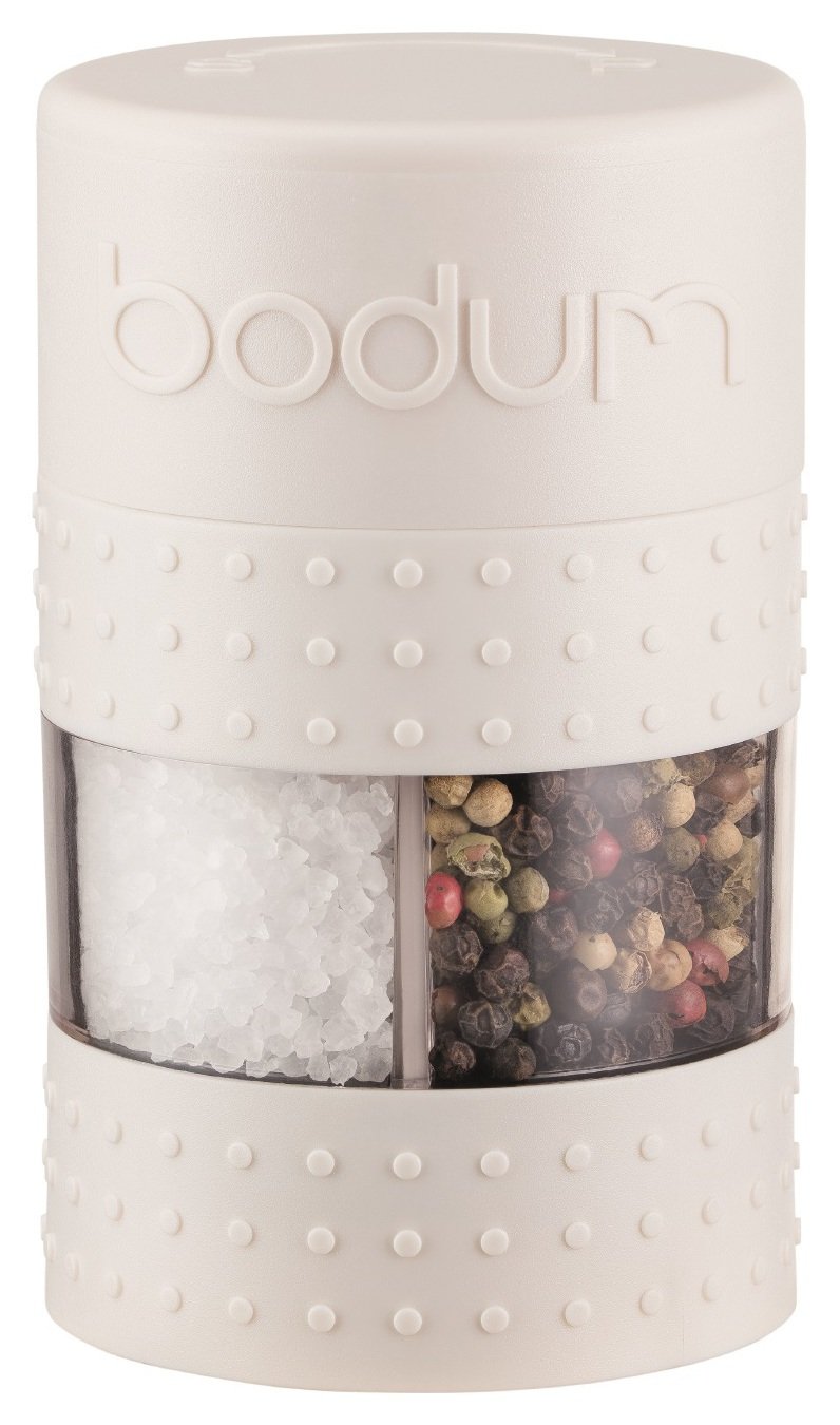 Bodum Bistro Salt and Pepper Grinder - White