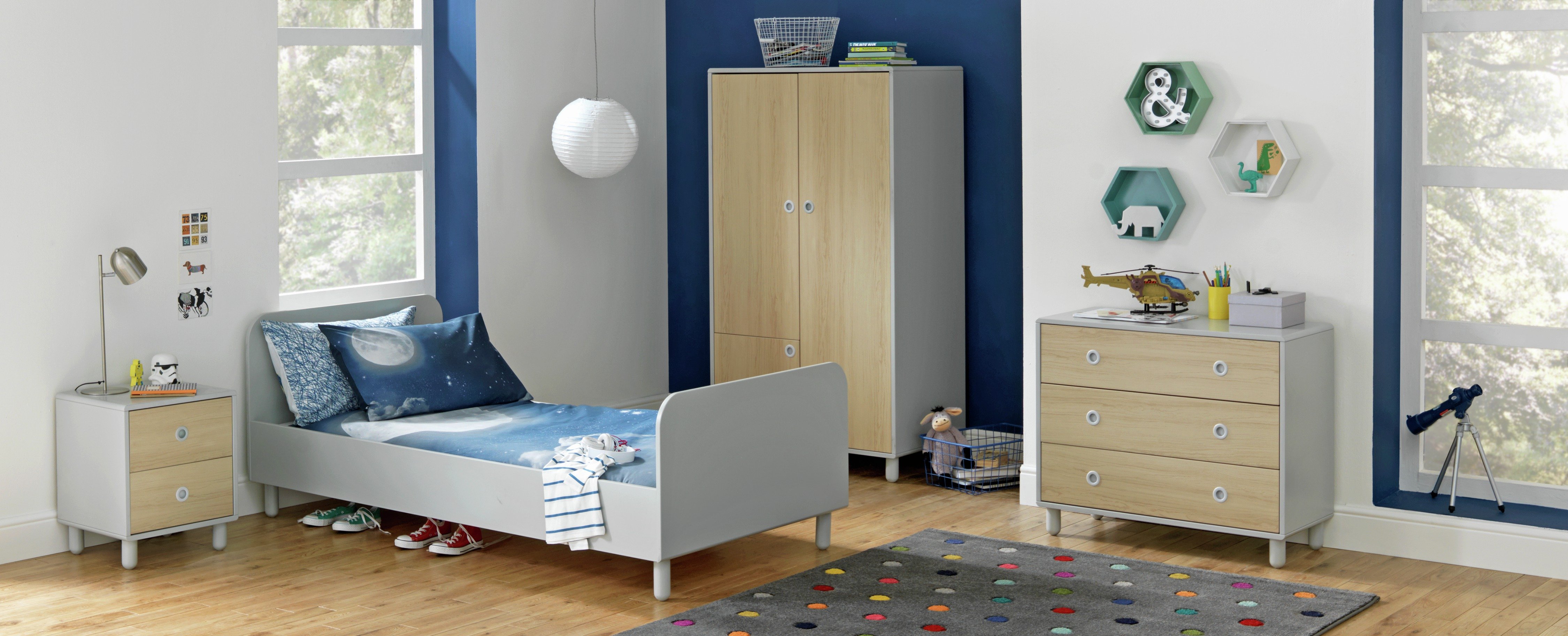 Collection Noah Bed Frame - Grey.