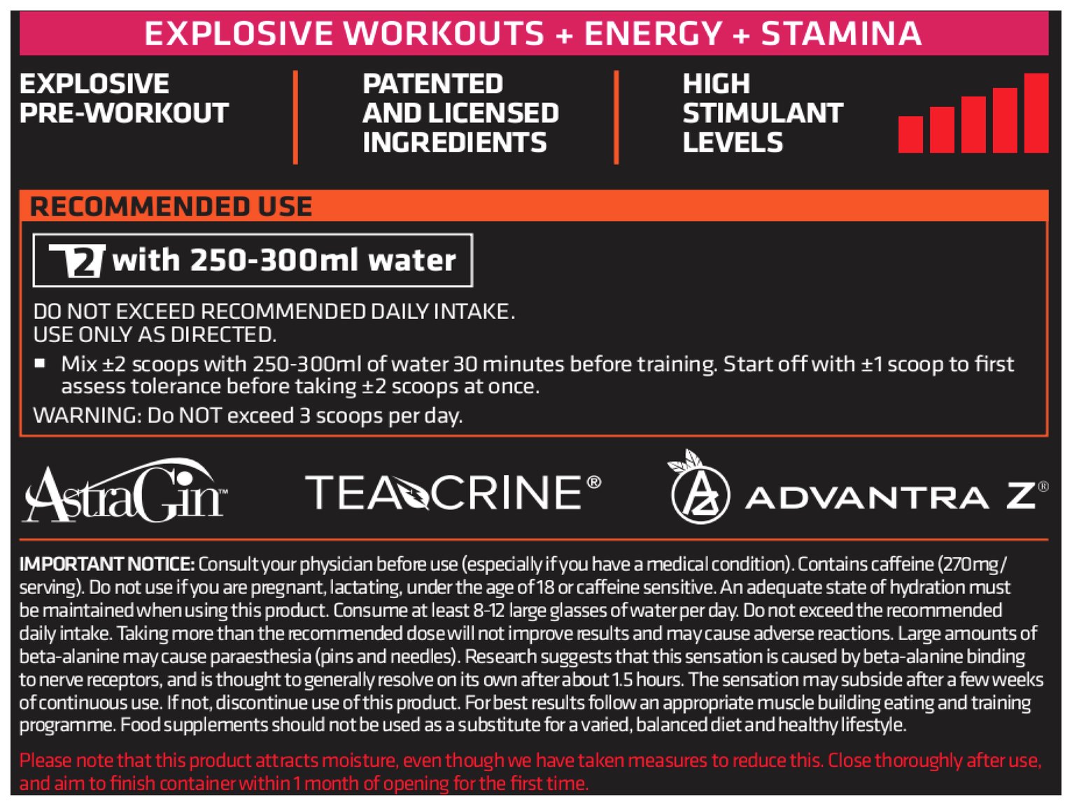 USN Pre Workout B4 Bomb 300G Reviews