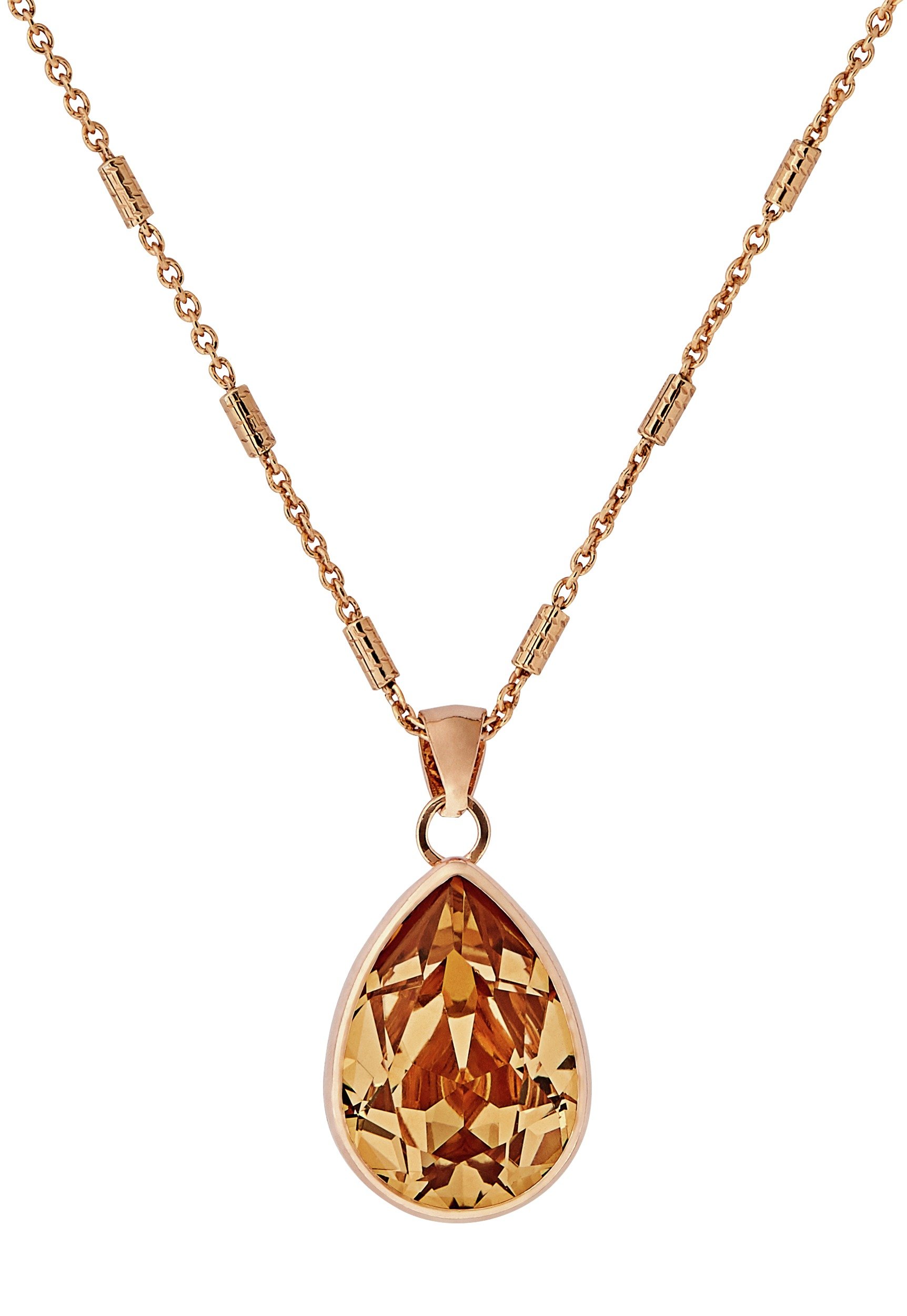 Revere Rose Gold Plated Silver Swarovski Crystal Pendant Reviews