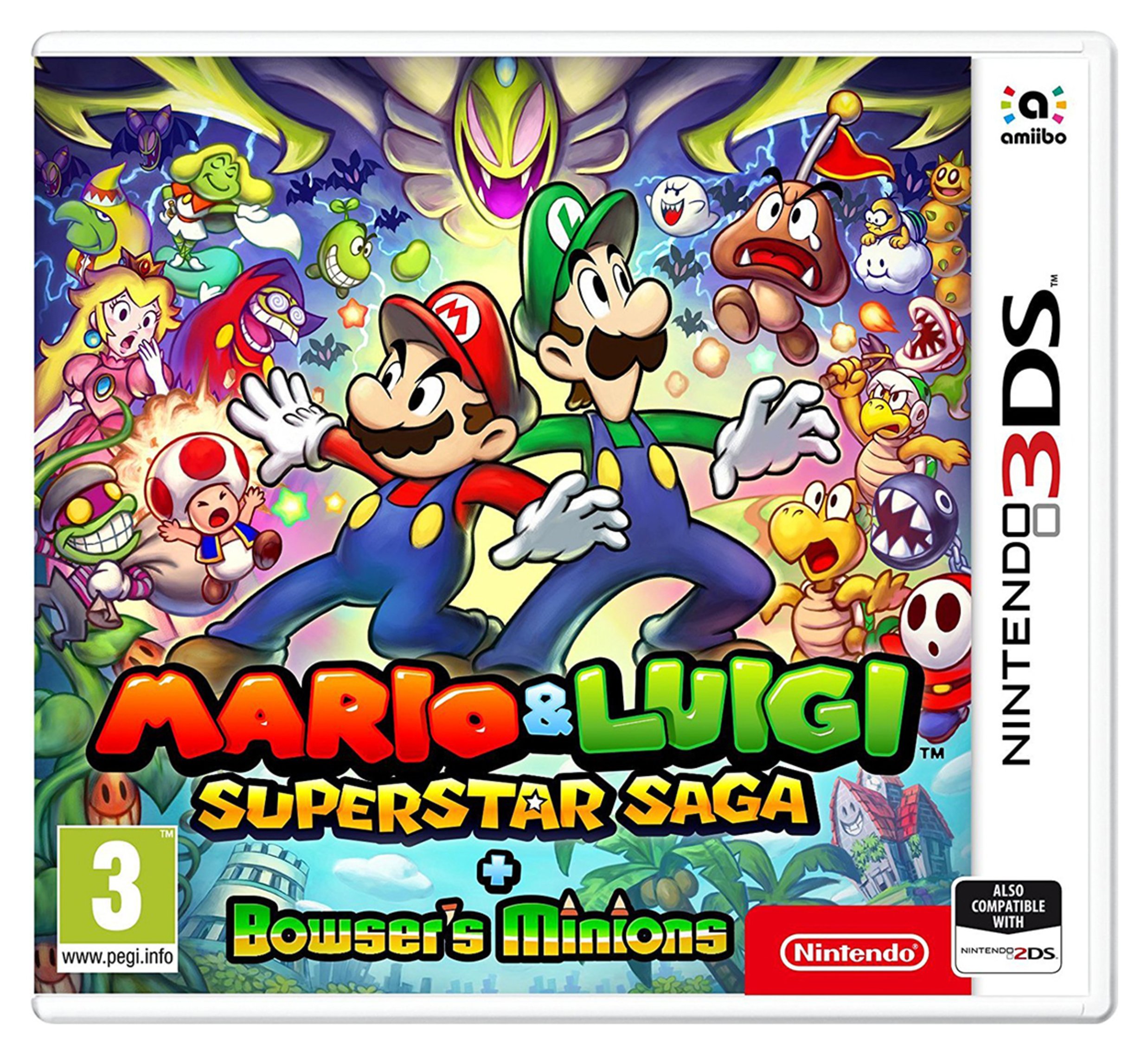 Mario and Luigi Super Star Saga Nintendo 3DS Pre-Order Game.