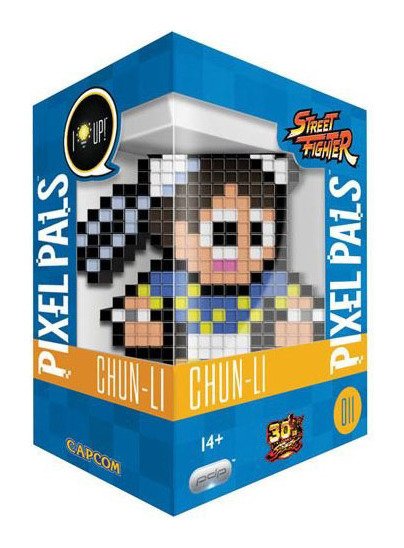 Pixel Pals: Street Fighter Light-Up Figure - Chun Li