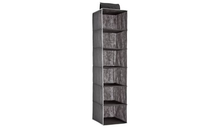 Buy Argos Home 6 Shelf Hanging Storage - Grey & White | Overdoor