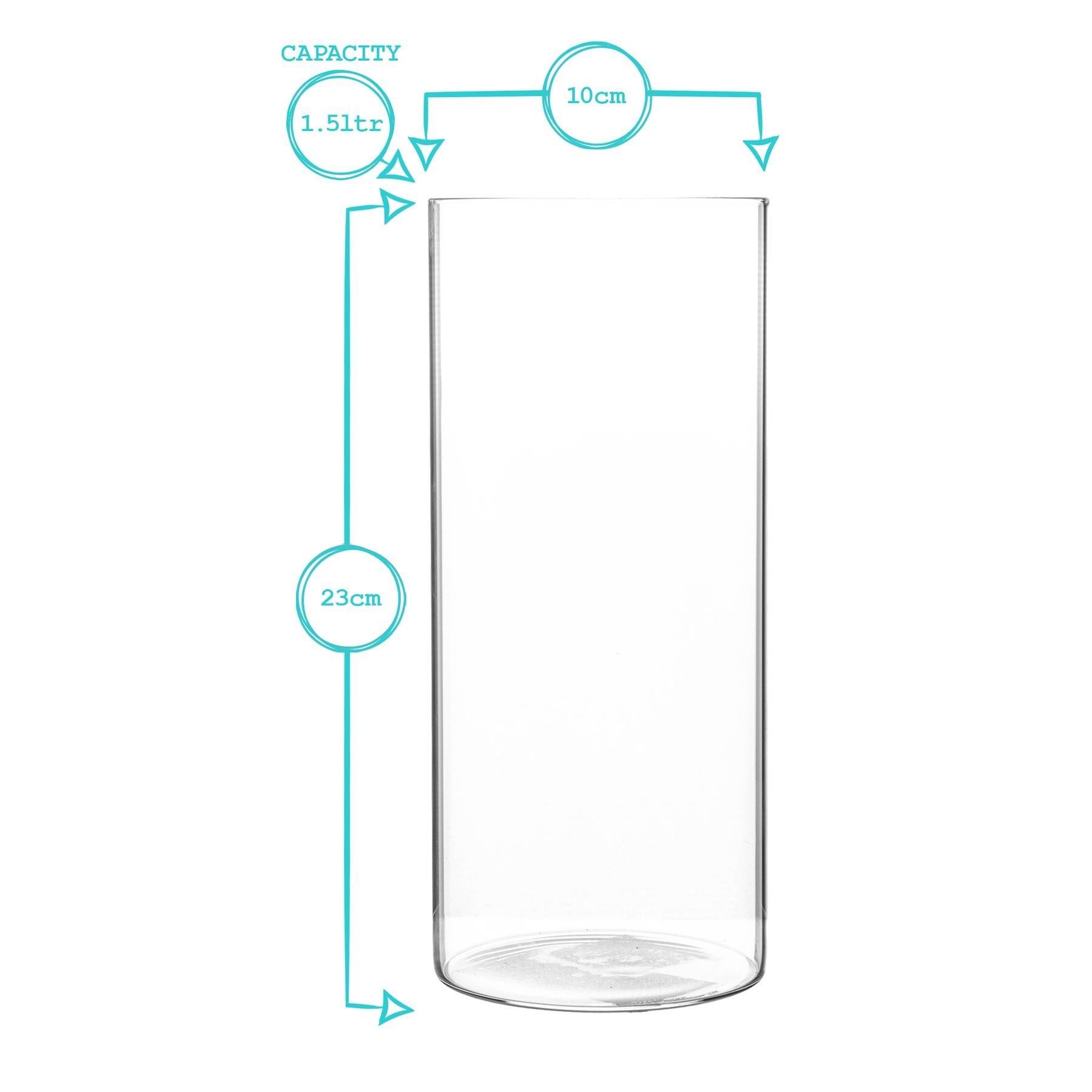Argon Tableware Scandi Glass Storage Jars with Wooden Lids - Set of 3 - Image 3