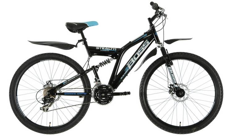 Boss Stealth 26 Inch Kids Mountain Bike - Blue