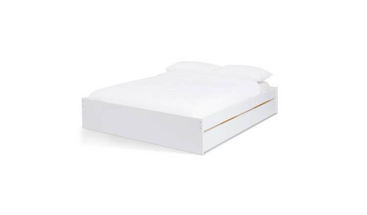 Argos Home Eli Small Double 2 Drawer Storage Bed - White