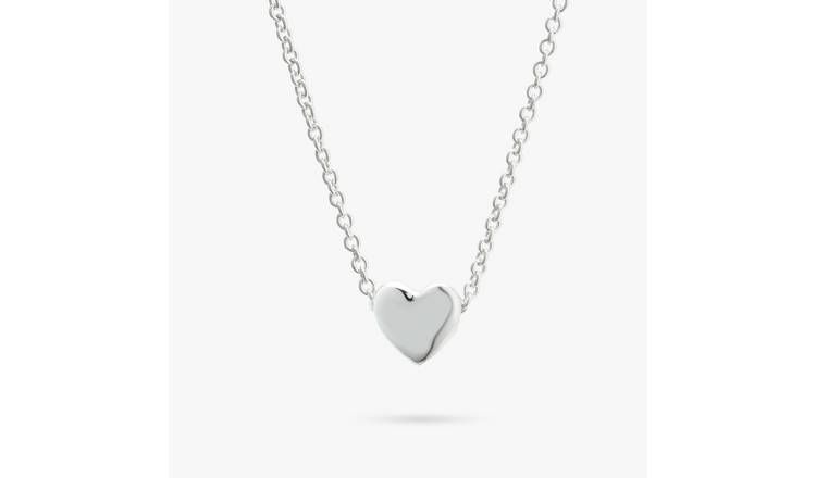 Revere Sterling Silver Mini Heart Pendant Necklace